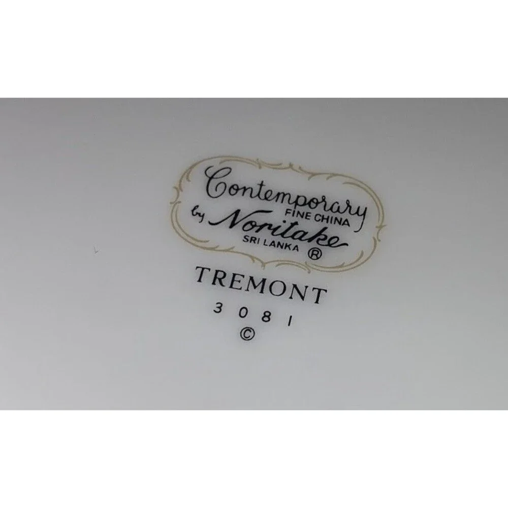 Contemporary NORITAKE TREMONT #3081 Bread And Butter Plate ~ 8 Inch (1) Plate